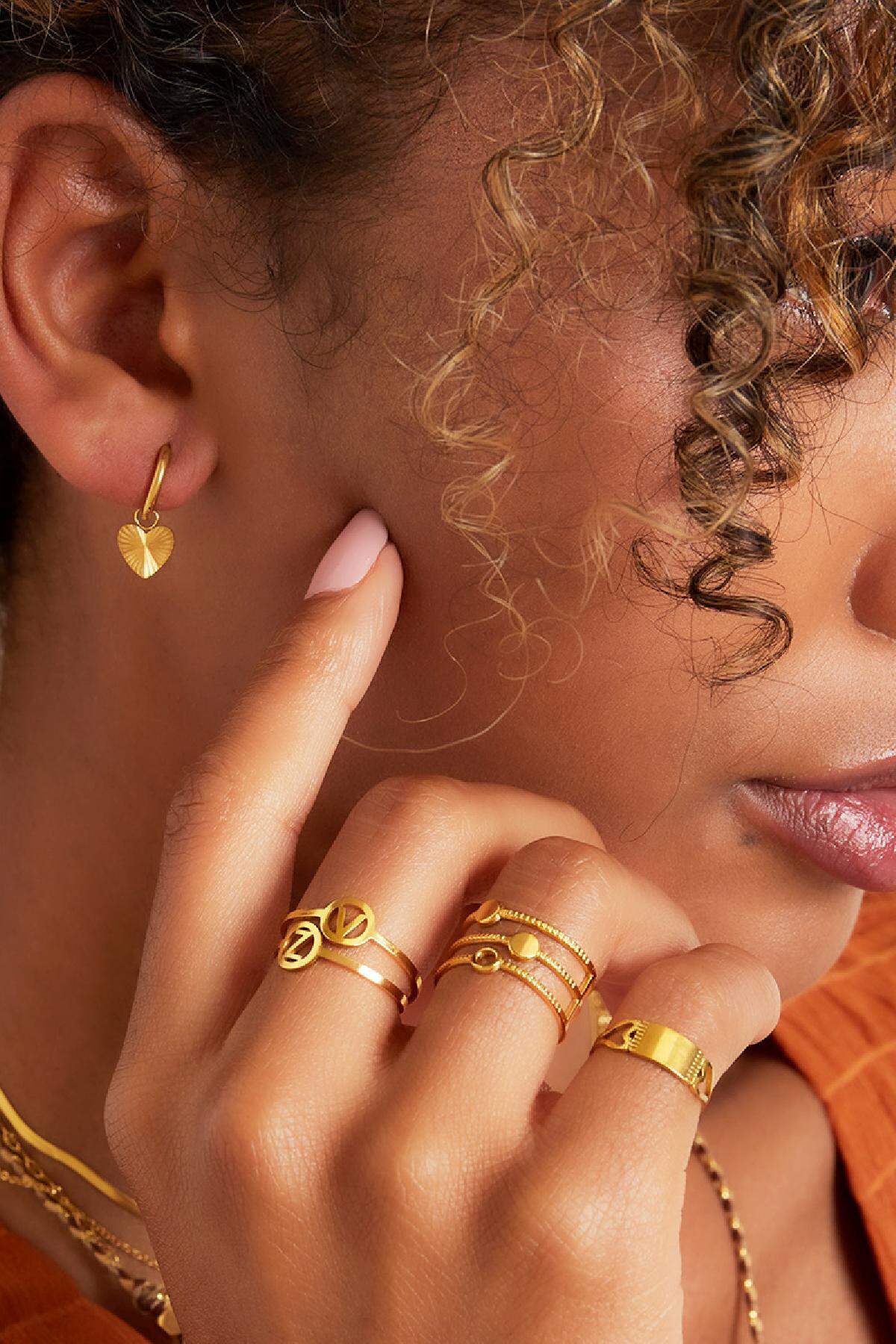 Elegant Heart-Shaped Drop Earrings for Everyday Glam