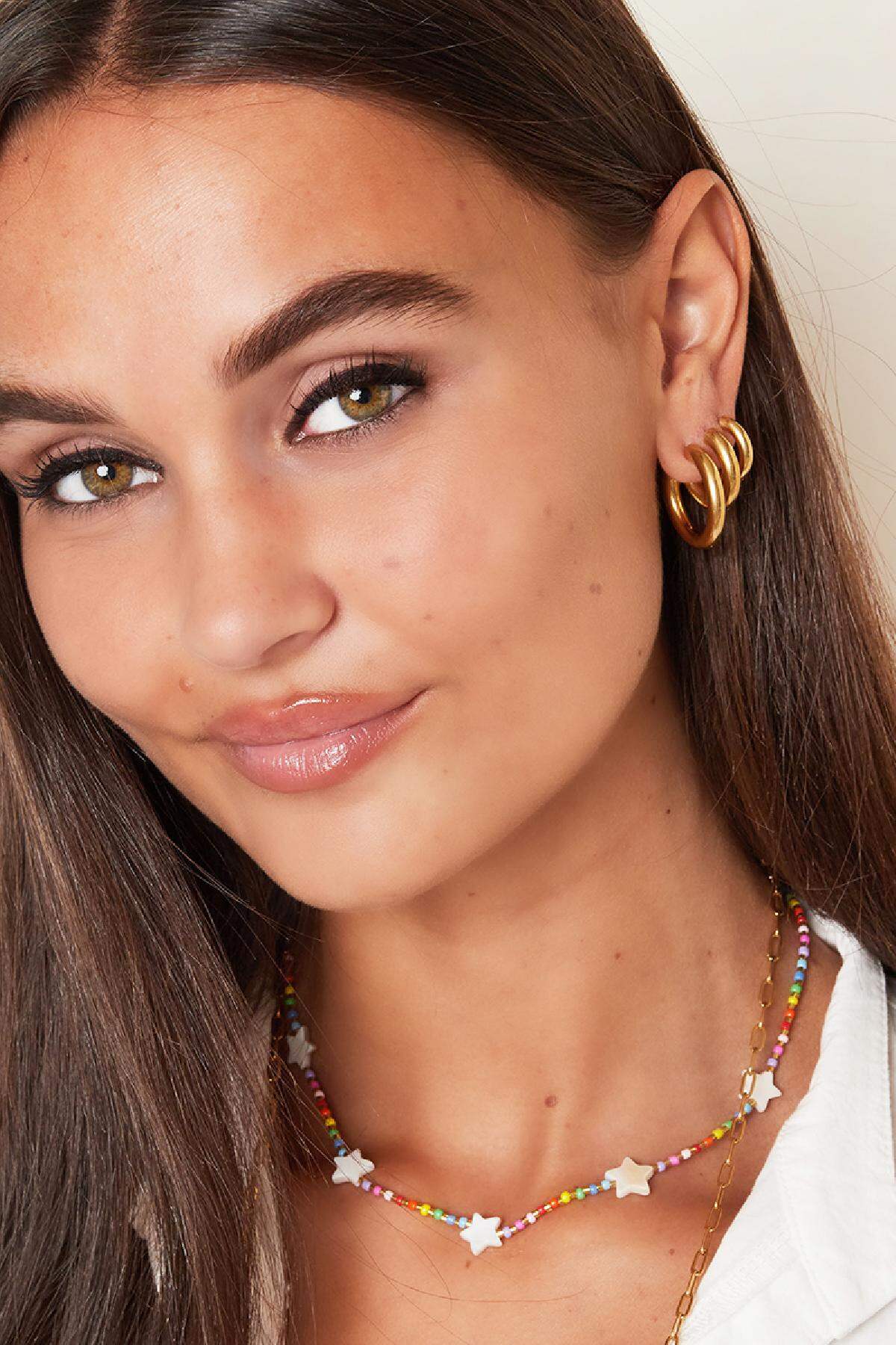 Stylish Stainless Steel Hoop Earrings for Everyday Wear