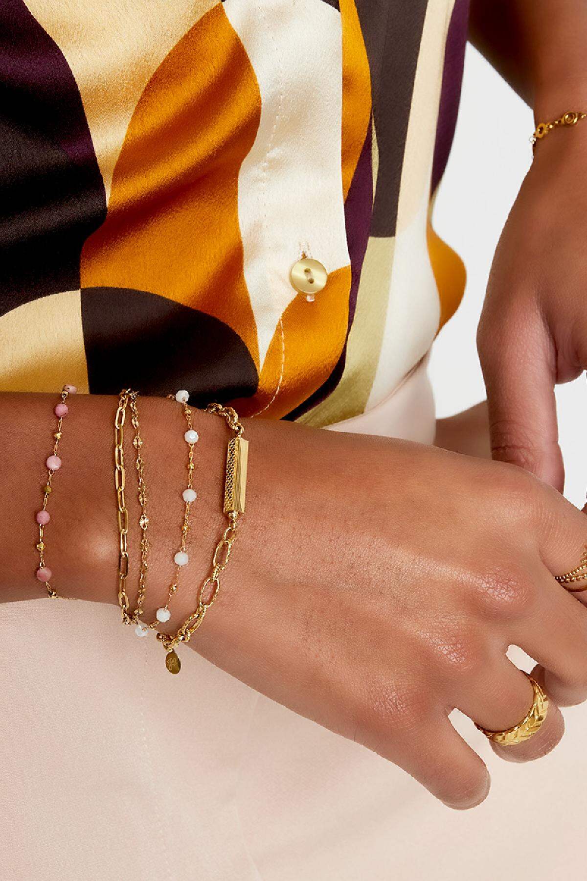 Elegant All-Fit Stainless Steel Chain Bracelet
