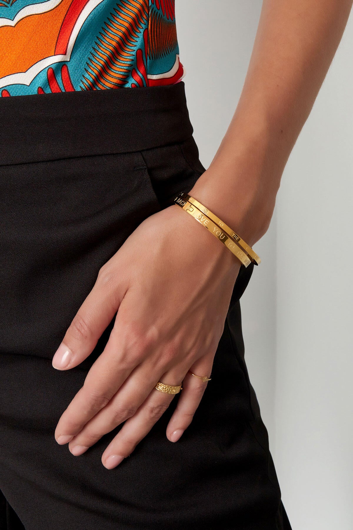 Elegant Letter Bangle for Everyday Wear