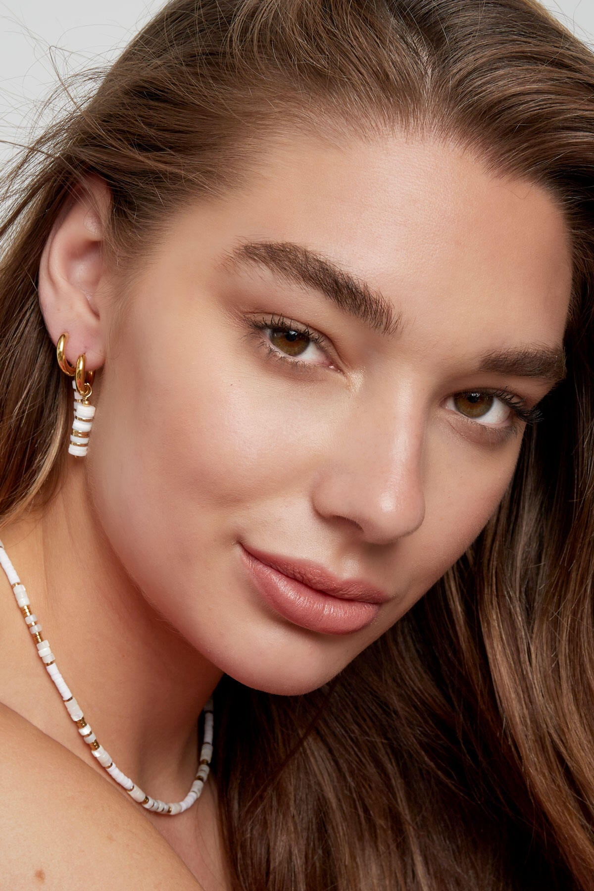 Stylish Gold Beads Earrings for Women