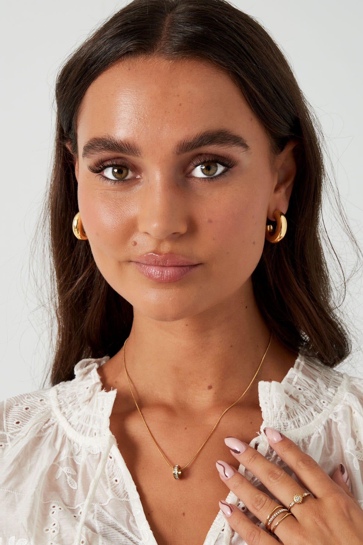 Stylish Stainless Steel Hoop Earrings - All Fit, Daily Wear
