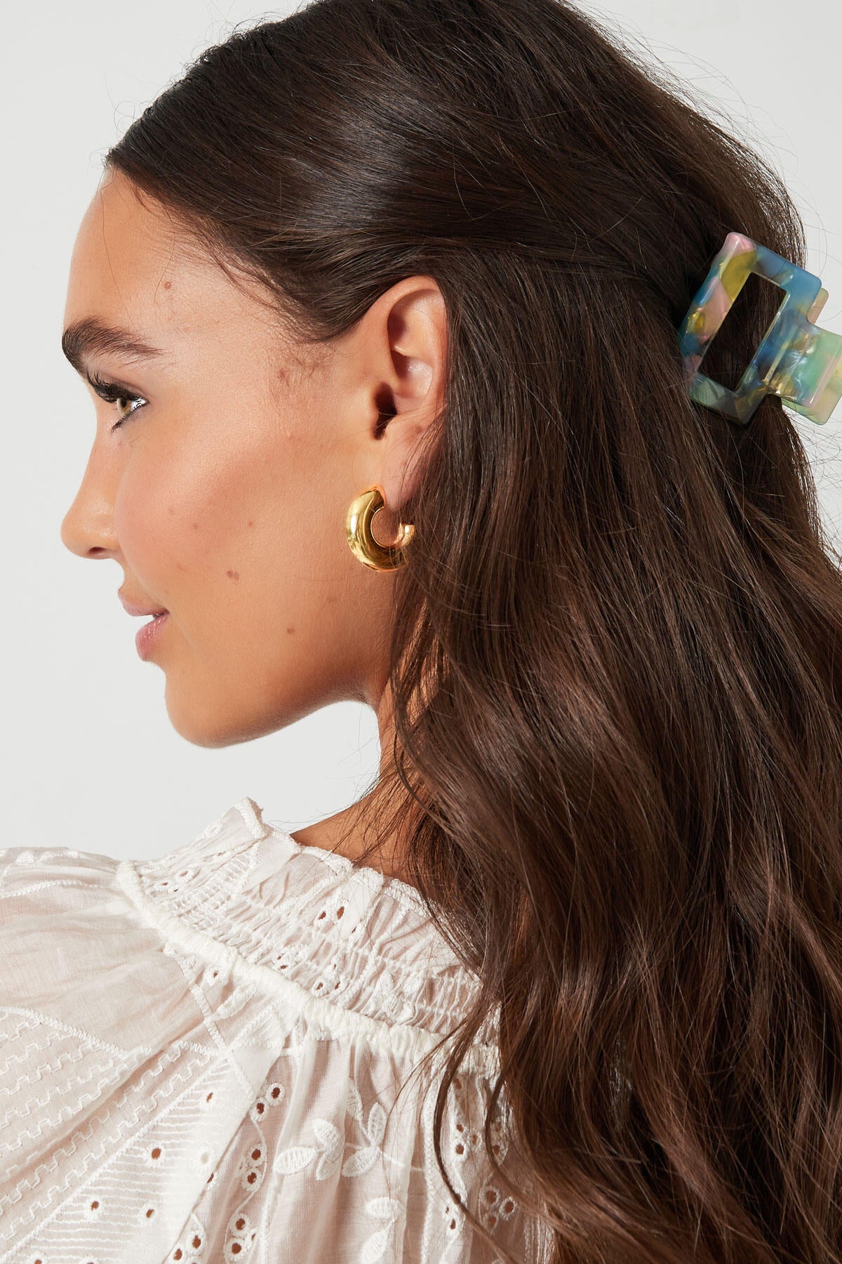 Stylish Stainless Steel Hoop Earrings - All Fit, Daily Wear