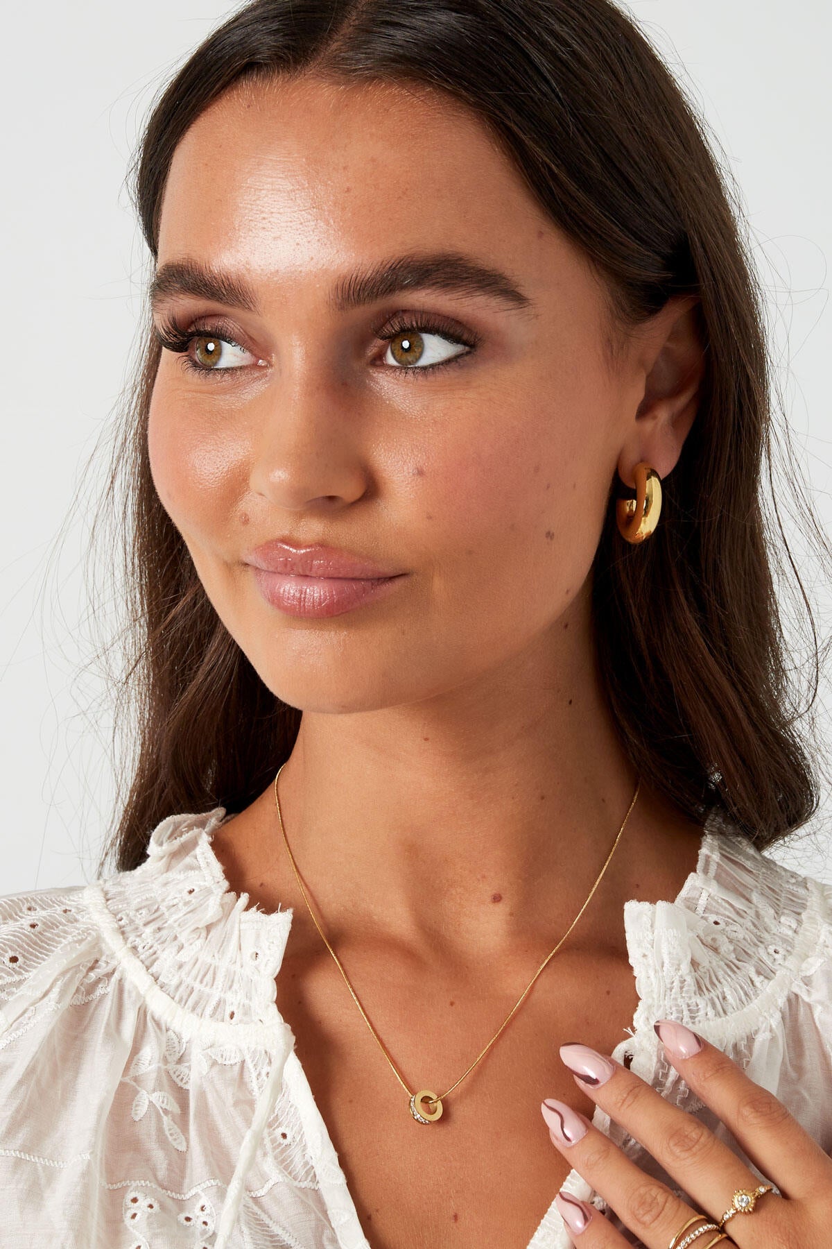 Stylish Stainless Steel Hoop Earrings - All Fit, Daily Wear