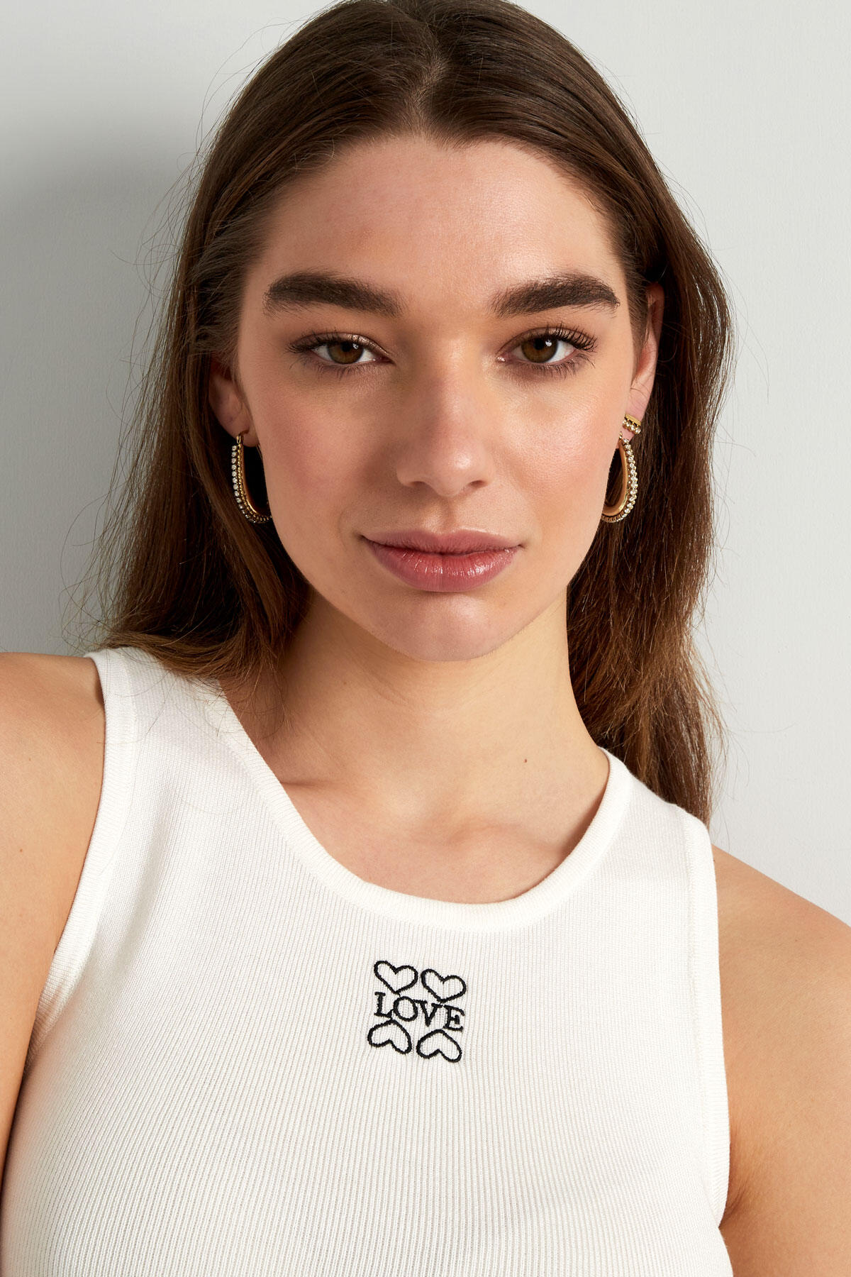 Stylish Statement Hoop Earrings in Silver and Gold