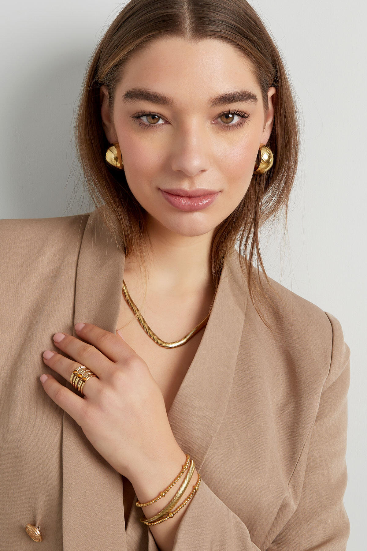 Elegant Stainless Steel Chain Bracelets for Everyday Glam