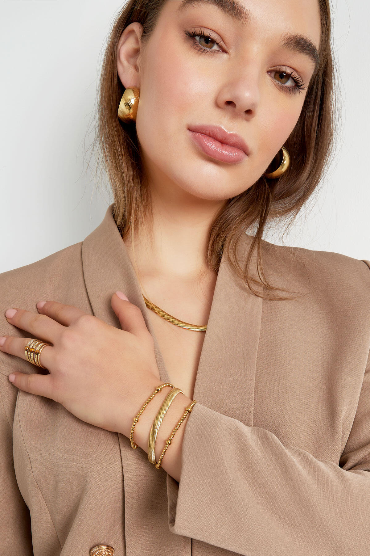 Elegant Stainless Steel Chain Bracelets for Everyday Glam