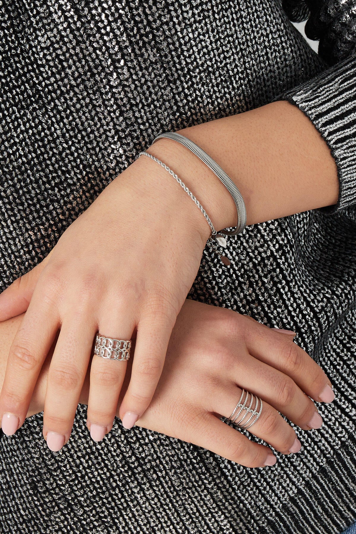 Elegant Stainless Steel Chain Bracelets for Everyday Glam