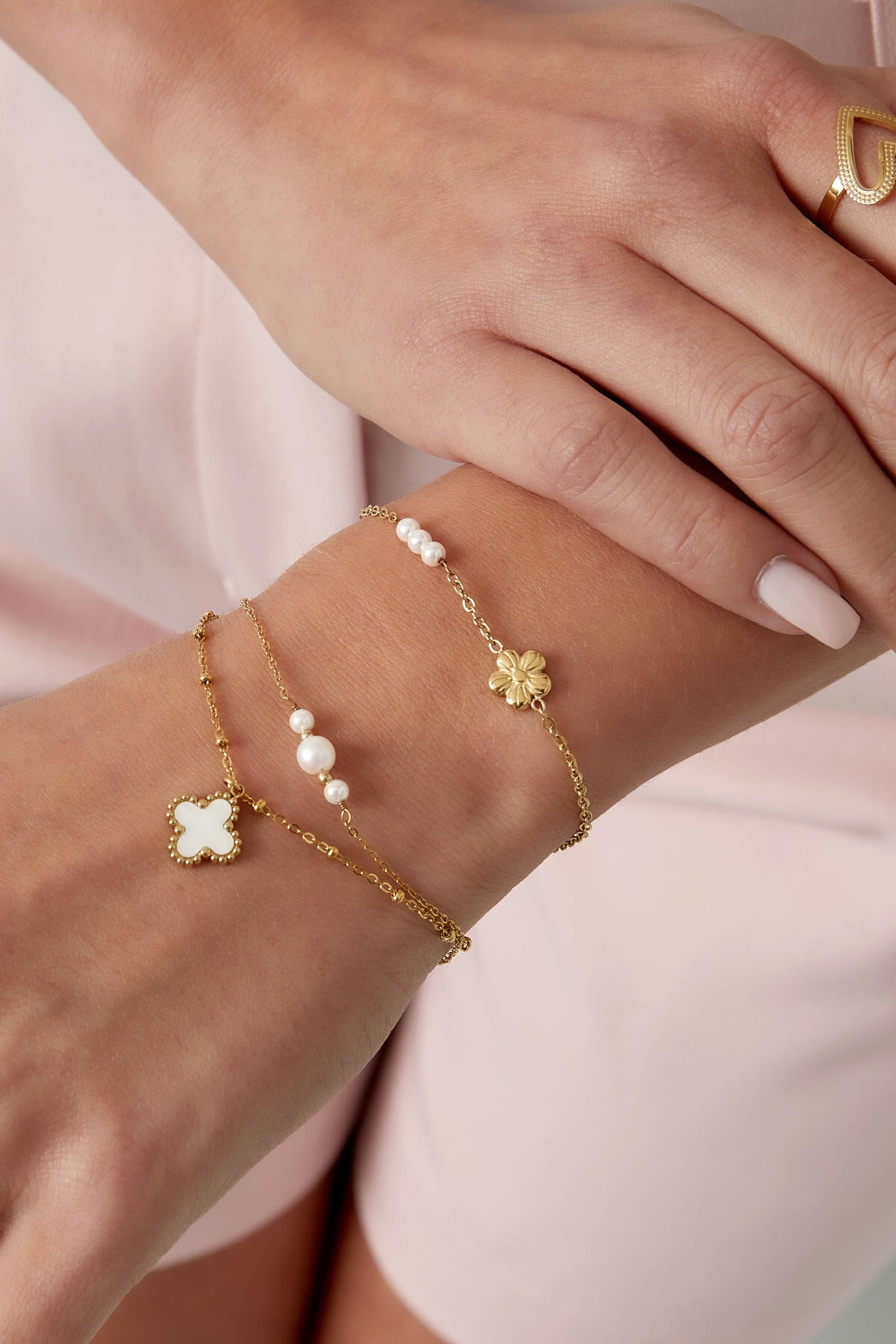 Elegant Stainless Steel Charm Bracelets for Women