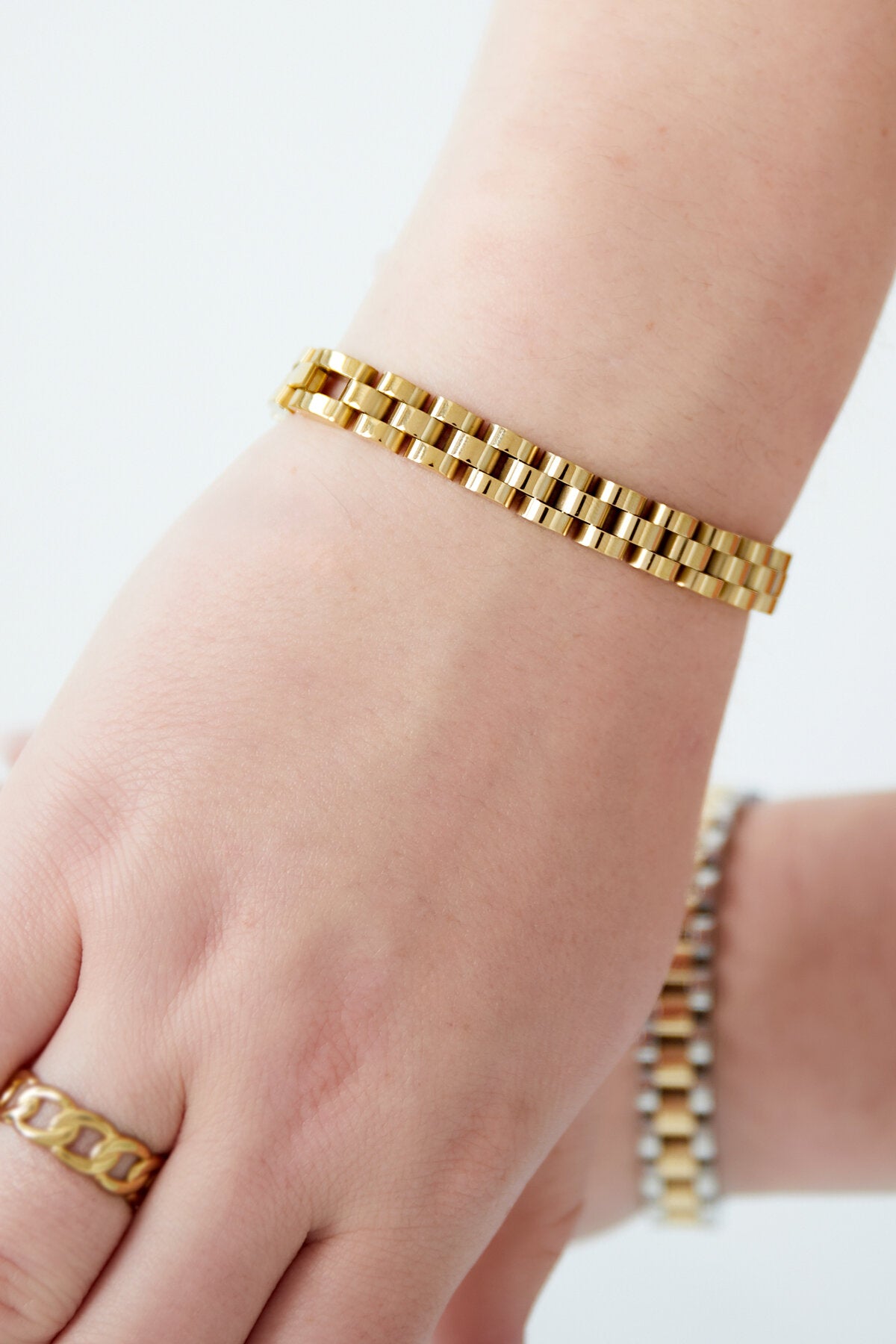 Stylish Stainless Steel Chain Bracelets for Women