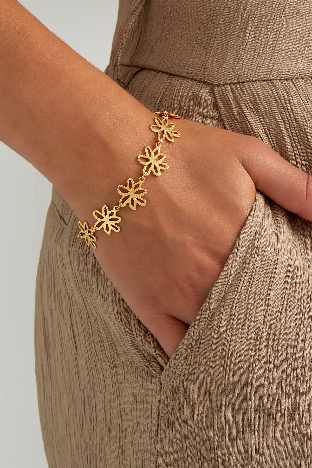 Stylish Stainless Steel Charm Bracelets - Silver & Gold