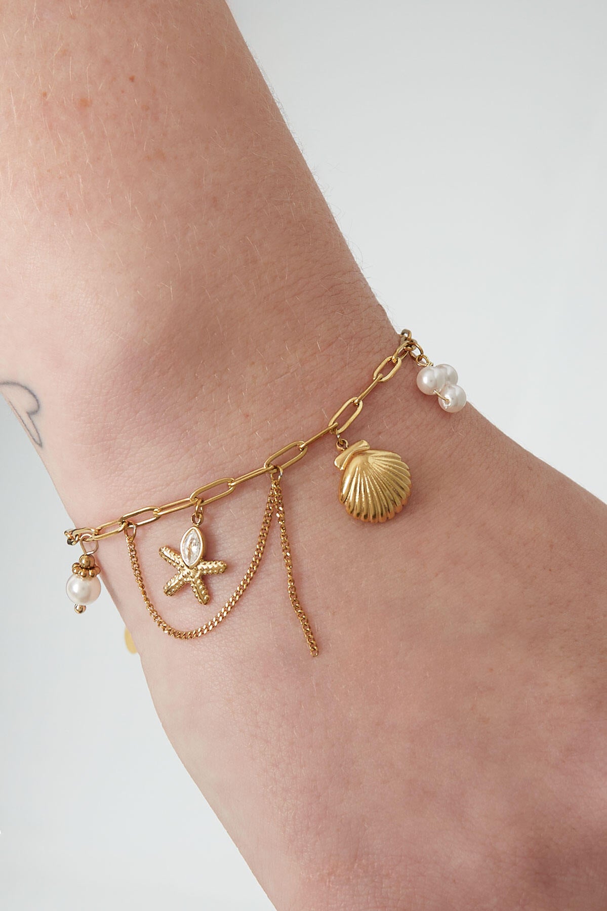 Elegant Silver & Gold Charm Bracelets for Women