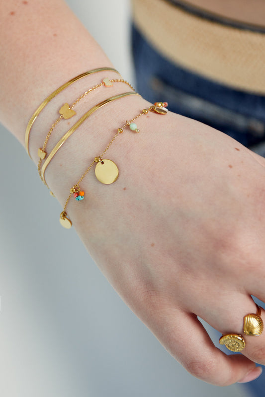 Elegant Gold Charm Bracelet for Every Occasion