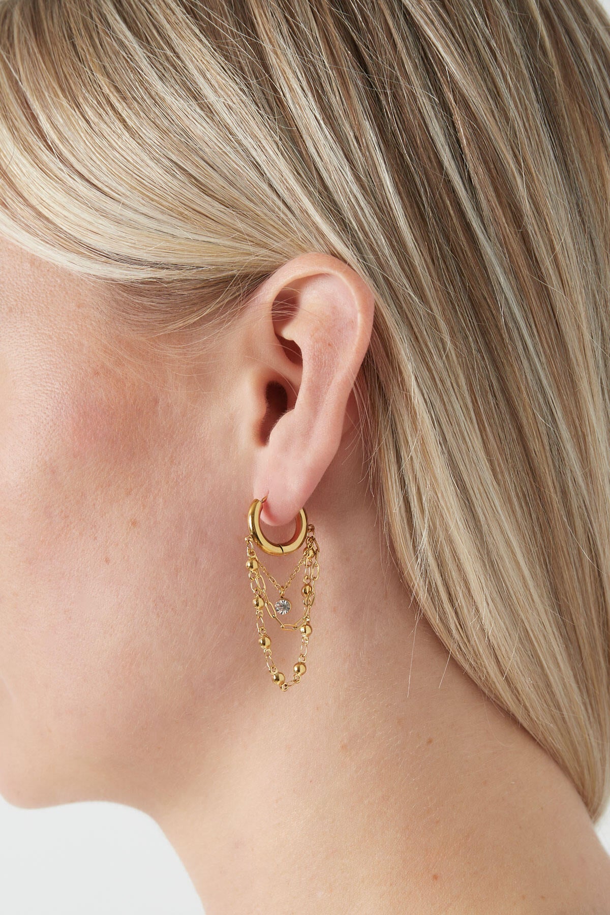 Elegant Silver & Gold Drop Earrings for Every Occasion