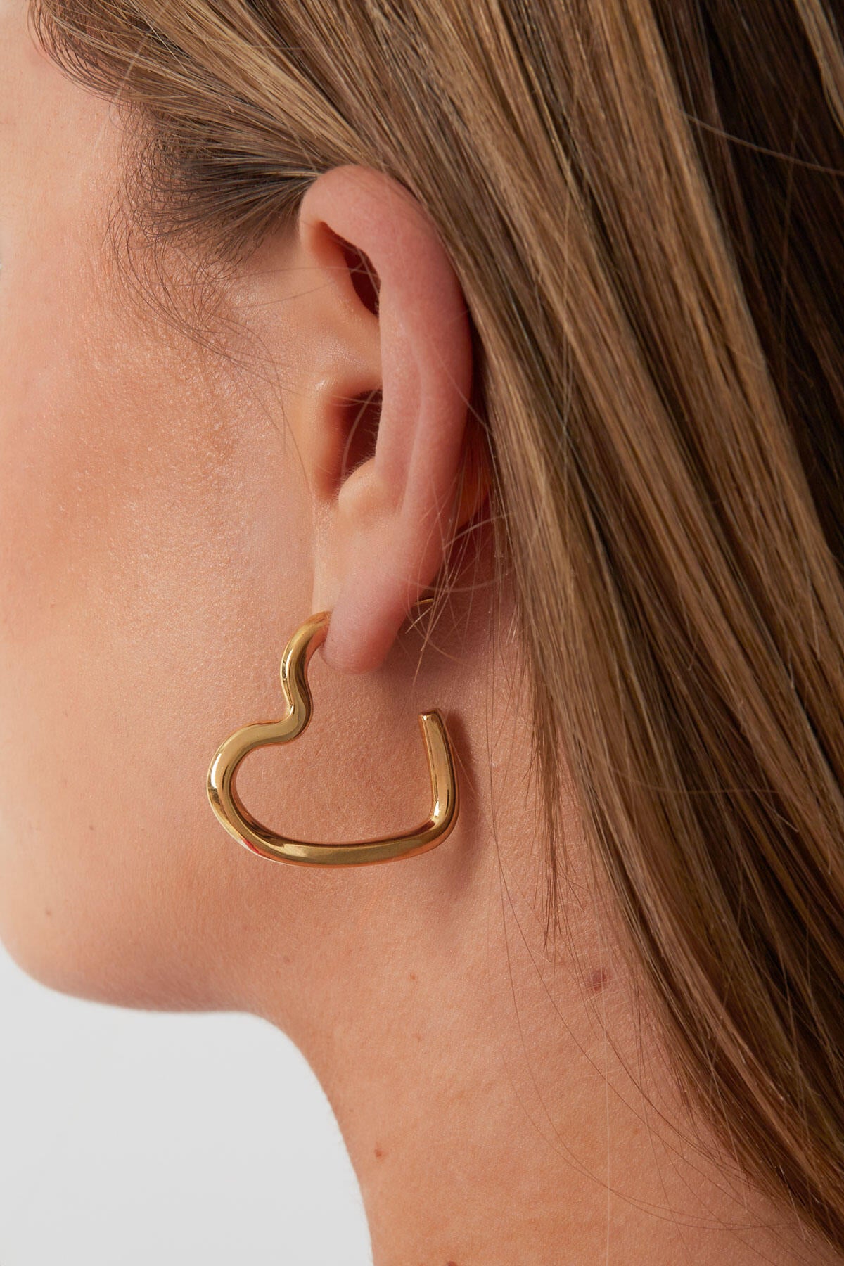 Stylish Stainless Steel Hoop Earrings for Daily Wear