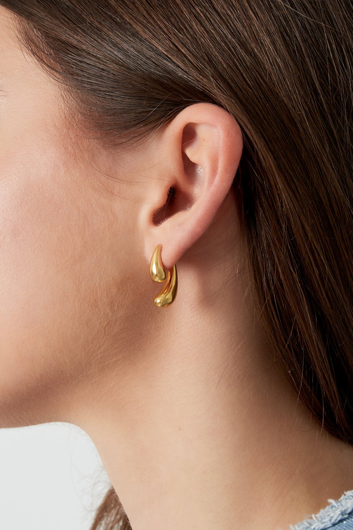Elegant Mini Stud Earrings in Silver & Gold