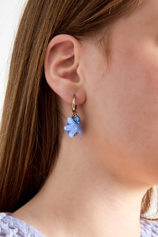 Elegant Starfish Drop Earrings for Spring/Summer