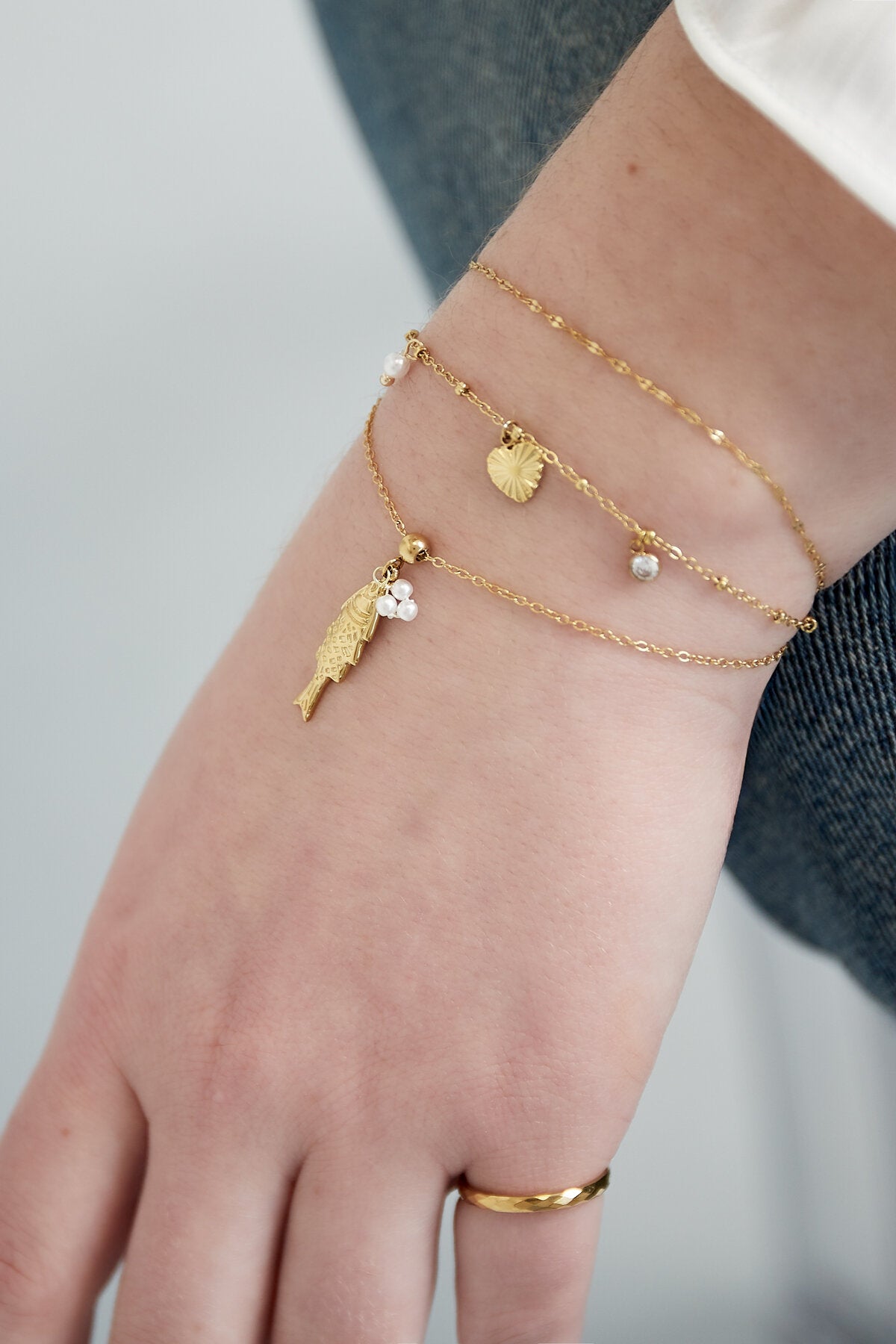 Charming 14K Gold Plated Animal Bracelet for Daily Wear
