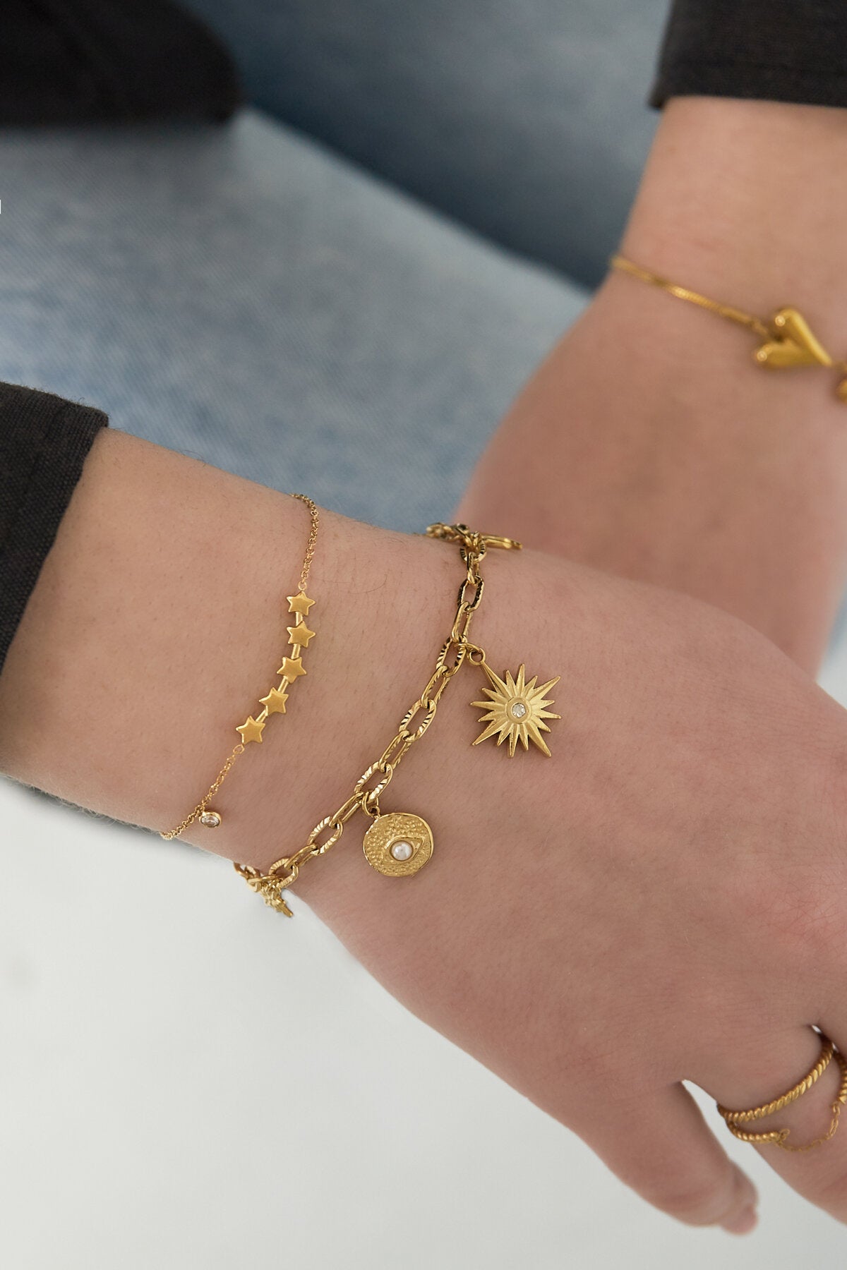Elegant Silver & Gold Charm Bracelets for Every Occasion