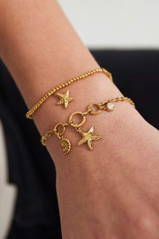 Elegant Silver & Gold Charm Bracelets for Every Occasion