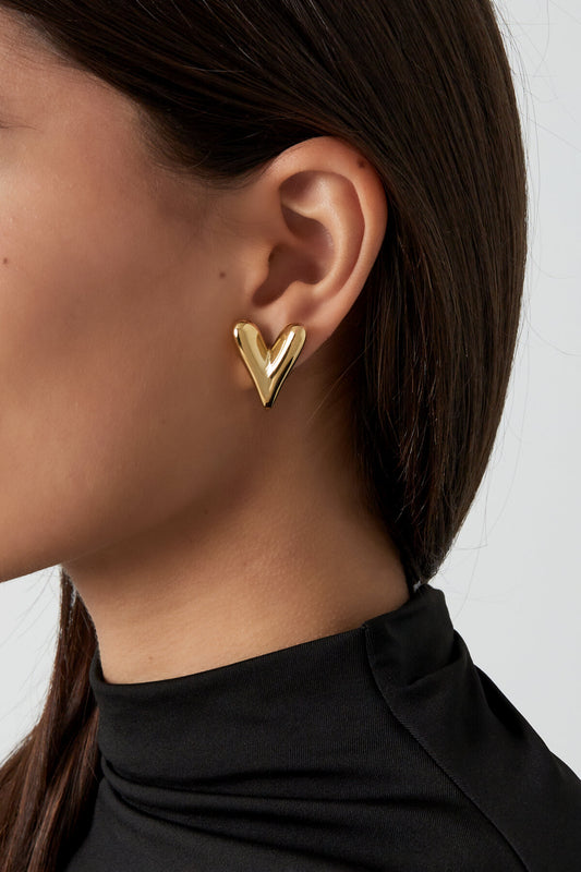 Elegant Mini Stud Earrings - Silver & Gold