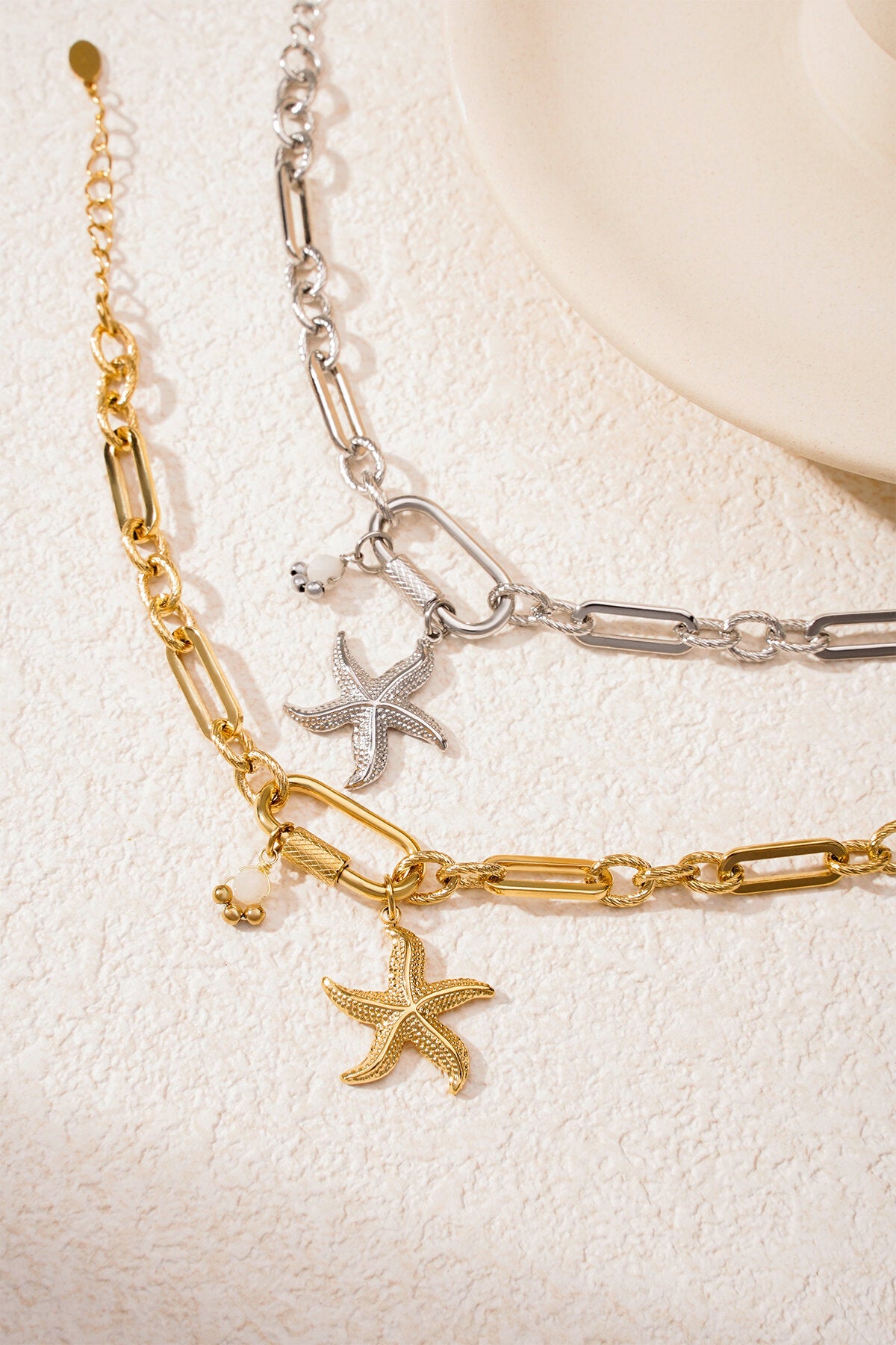 Elegant Charm Bracelets in Silver & Gold Tones