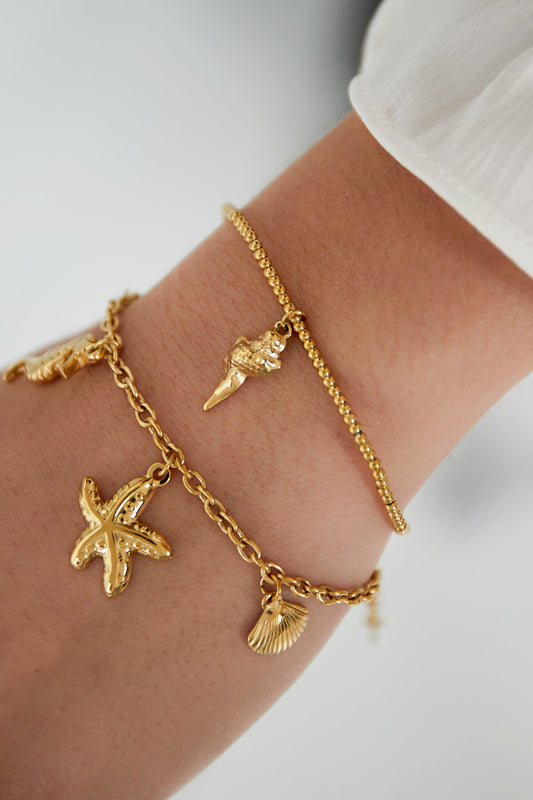 Elegant Gold Beaded Bracelet for Everyday Glam