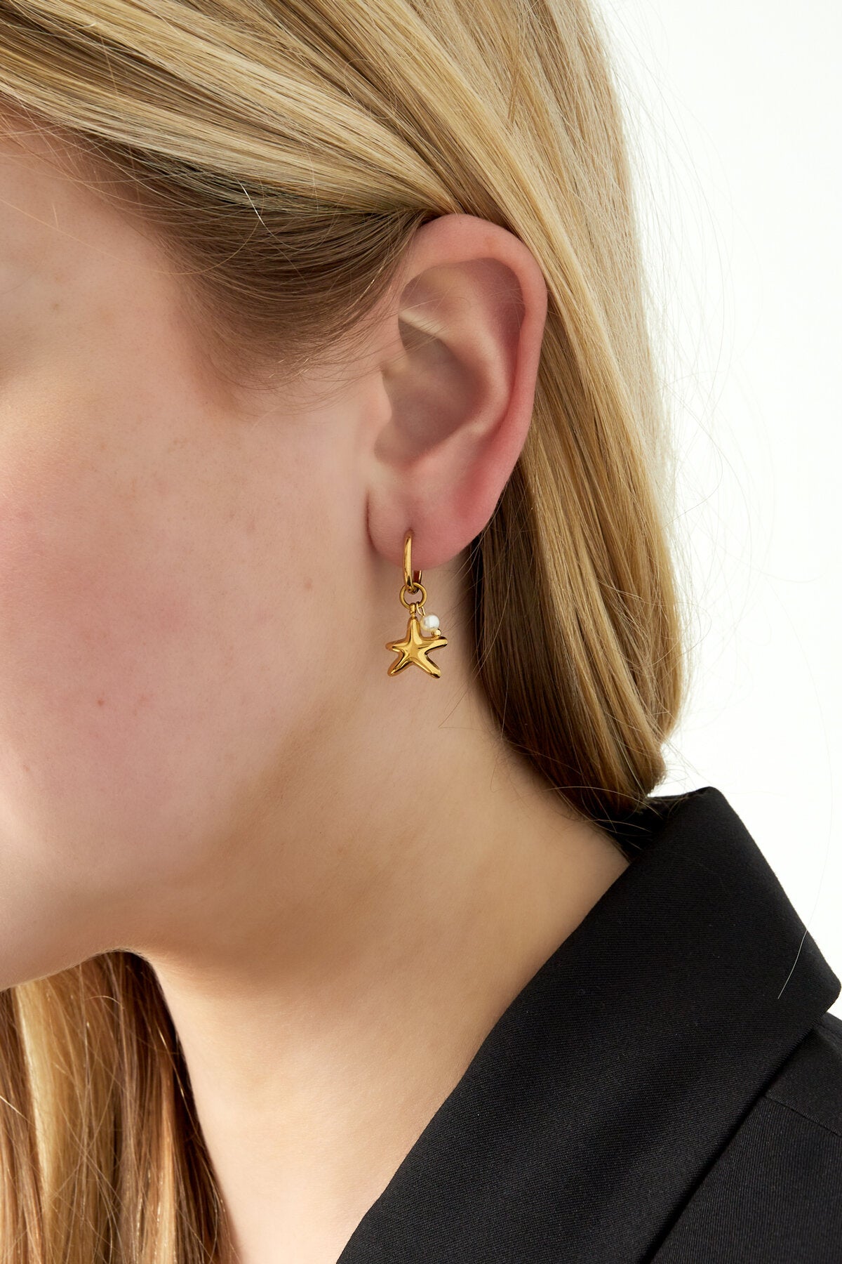 Stylish Starfish Drop Earrings for Everyday Wear