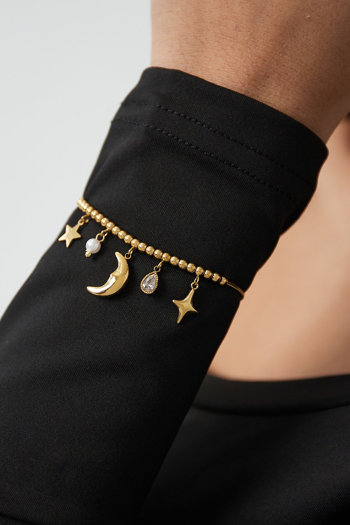 Elegant Charm Bracelets in Silver & Gold