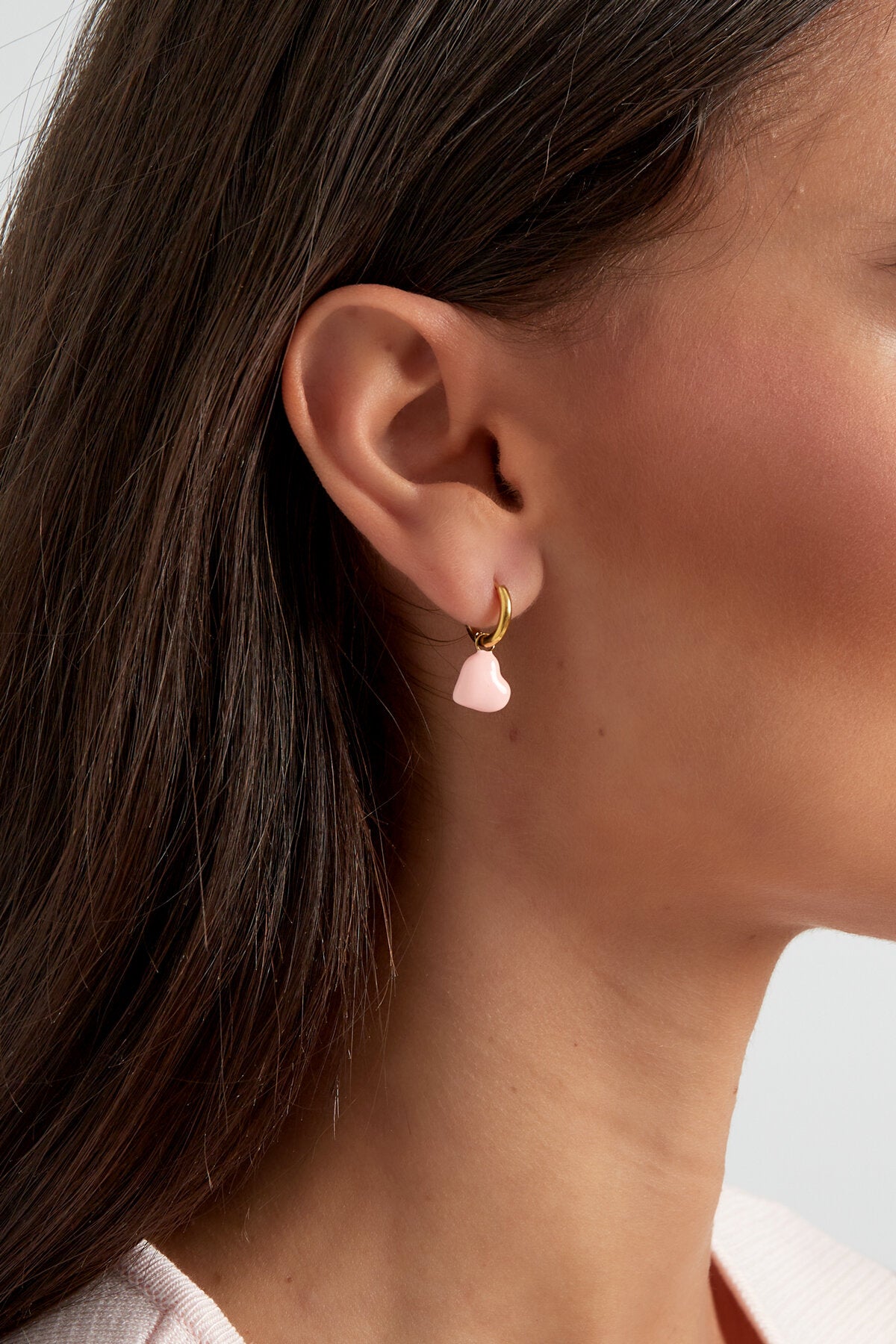 Stylish Heart-Shaped Drop Earrings for Spring