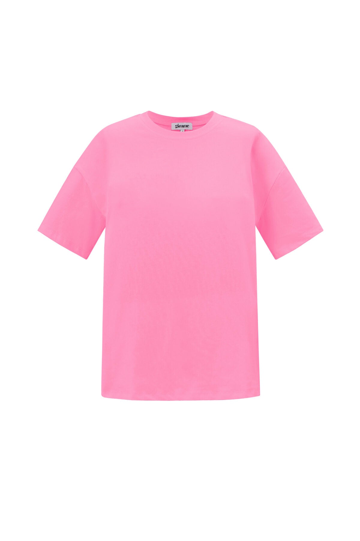 All-Fit Knitted Cotton T-Shirt in Vibrant Colors