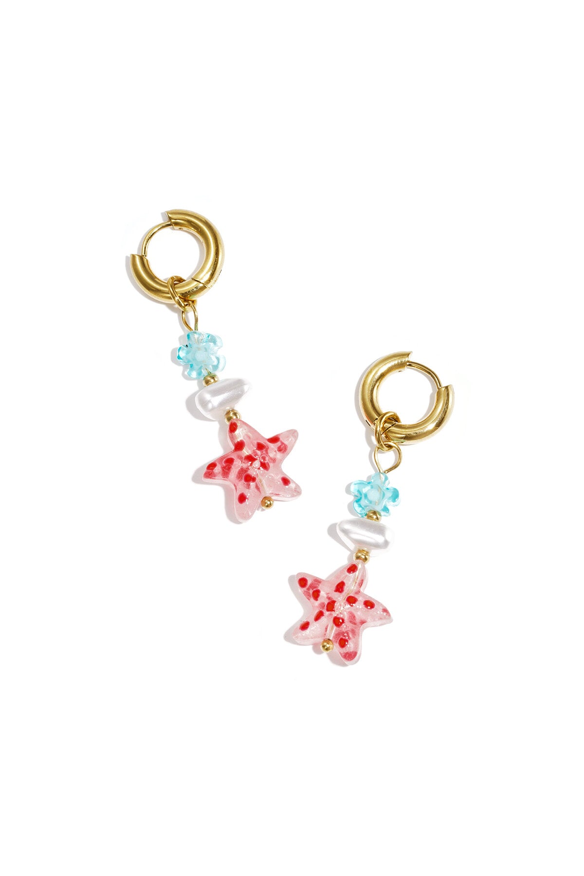 Charming Crystal Bead Earrings for Spring/Summer
