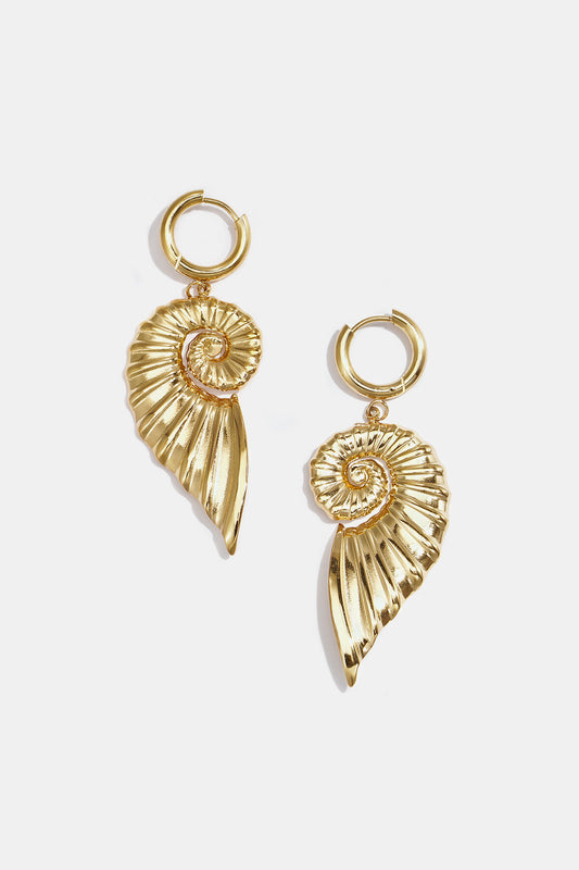 Stylish Gold Color Drop Earrings for Spring/Summer