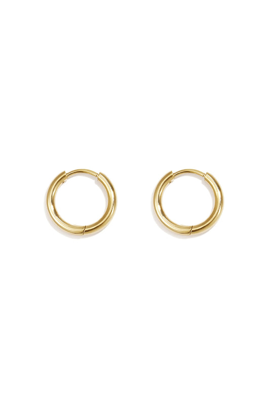 Stylish Stainless Steel Hoop Earrings for Everyday Wear