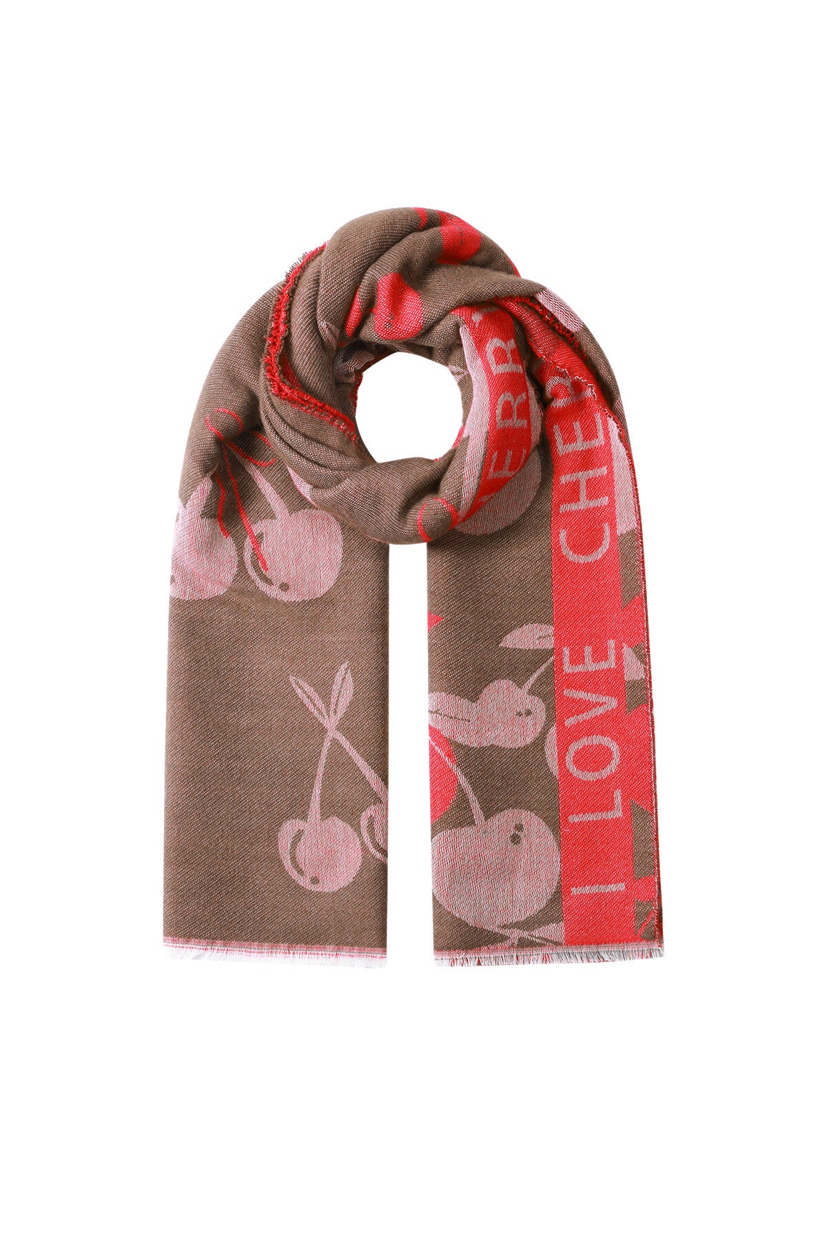Soft Acrylic Winter Scarf for Women, Simple & Casual