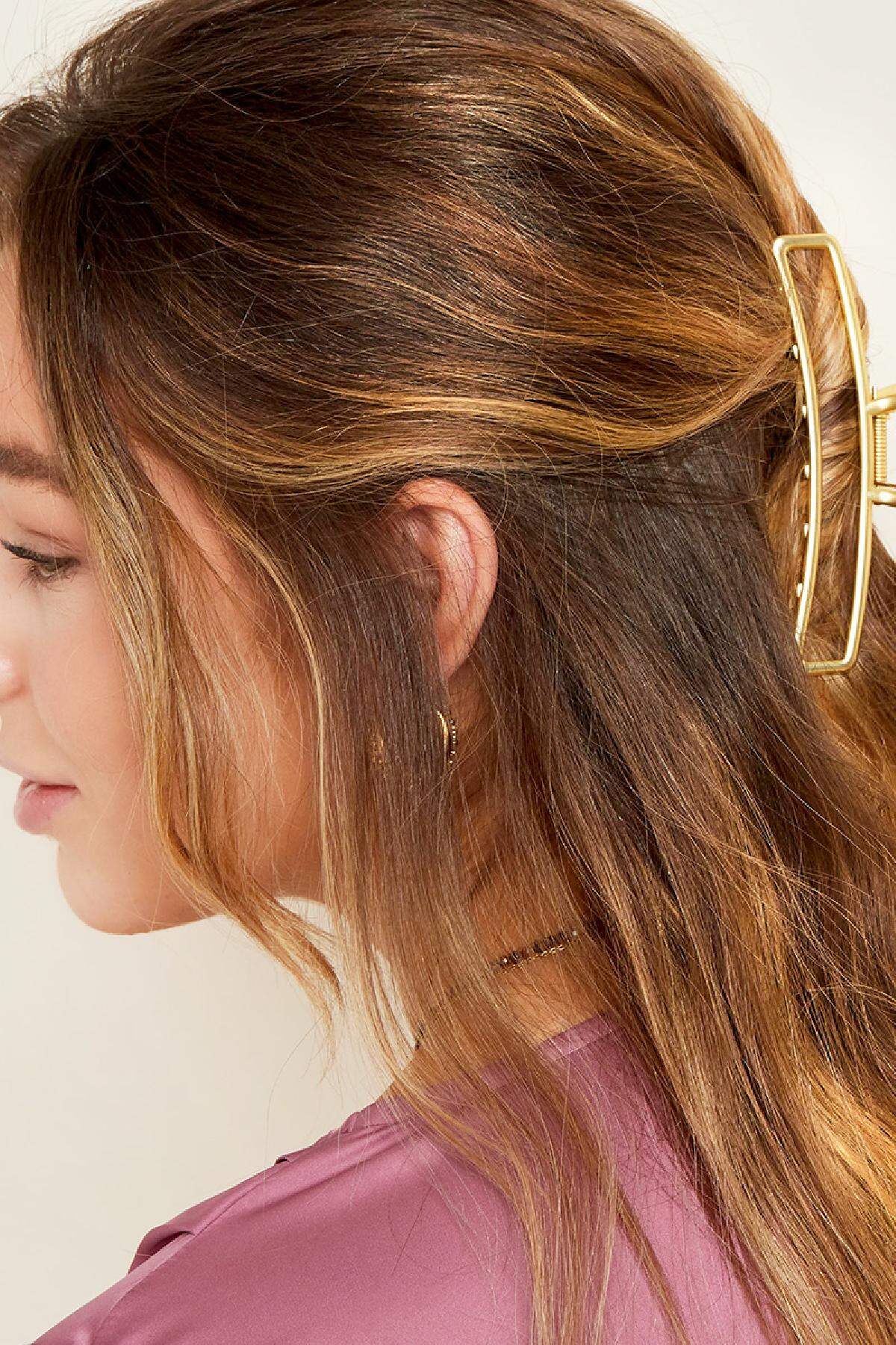 Elegant Metal Hair Clips in Silver, Gold, and Vintage Gold