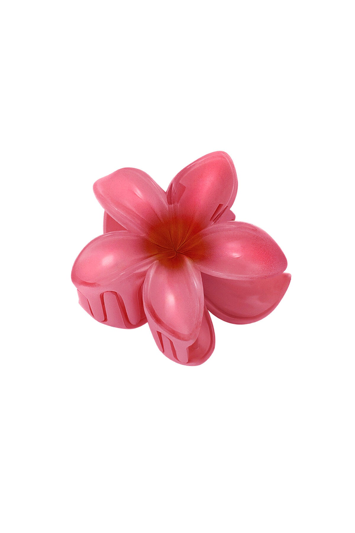 Charming Plastic Flower Hair Clips for Women