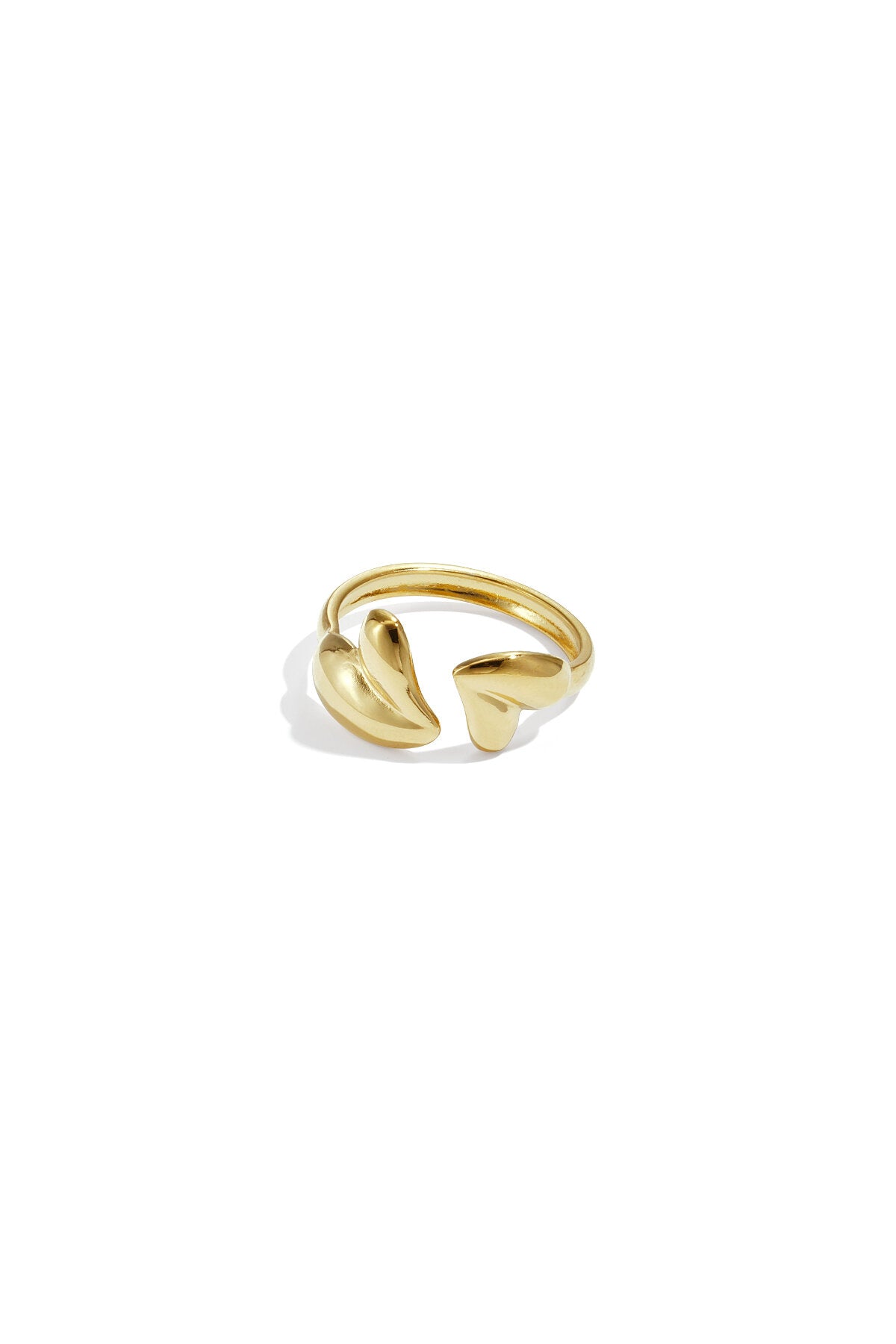 Elegant Minimalist Heart Ring - Adjustable All-Fit