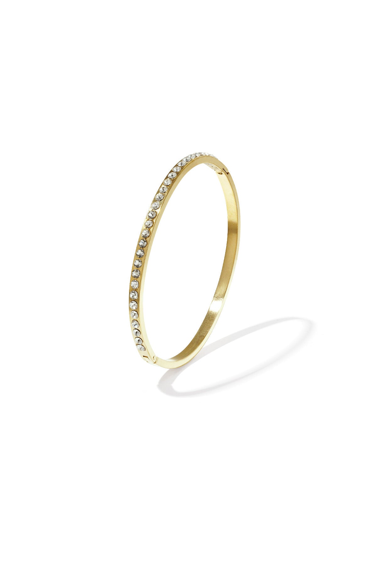 Elegant All-Fit Rhinestone Bangle for Everyday Sparkle