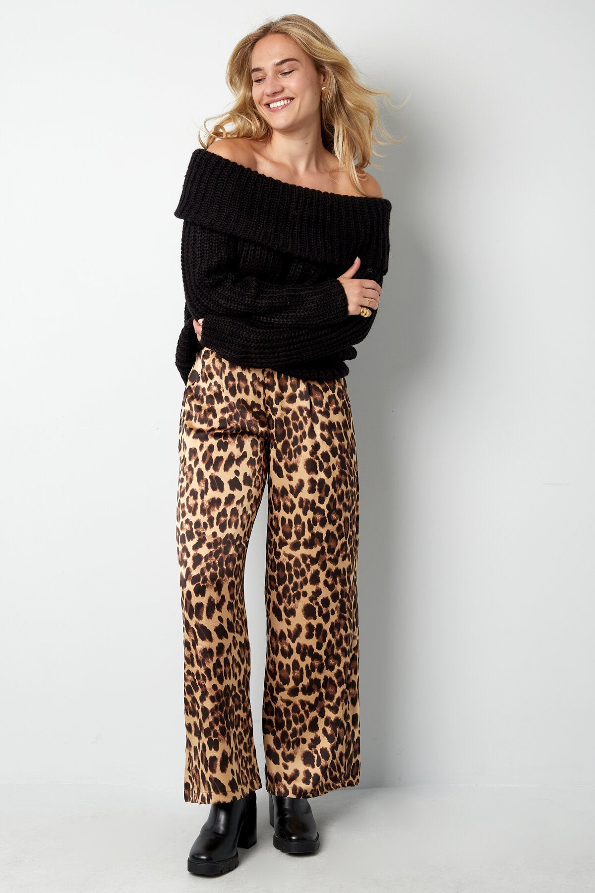Gimme Recycled Polyester Blend Knit Sweater
