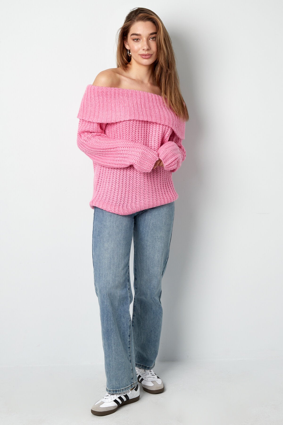 Gimme Recycled Polyester Blend Knit Sweater