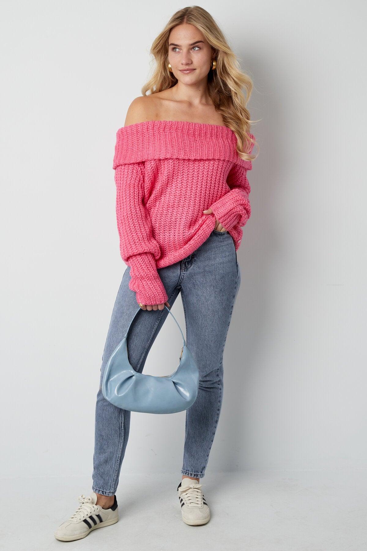 Gimme Recycled Polyester Blend Knit Sweater