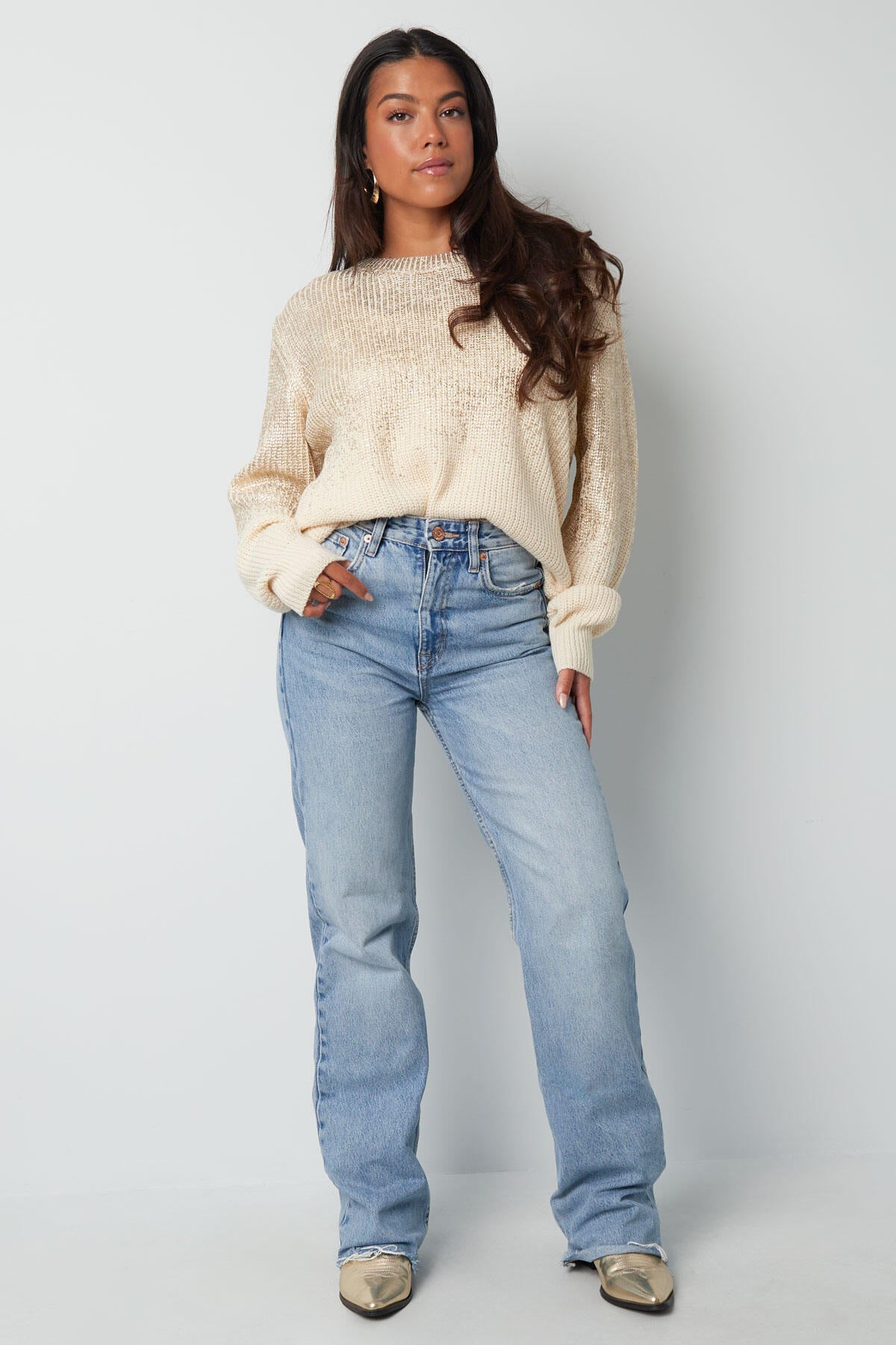 Gimme Casual Knit Sweater - Soft, Stylish & Winter Ready