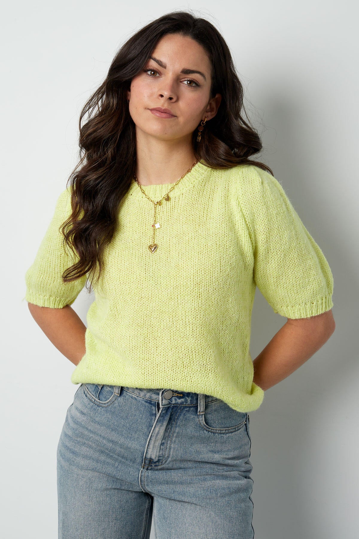Elegant Short Sleeve Nylon Top - Versatile Comfort for Every Occasion