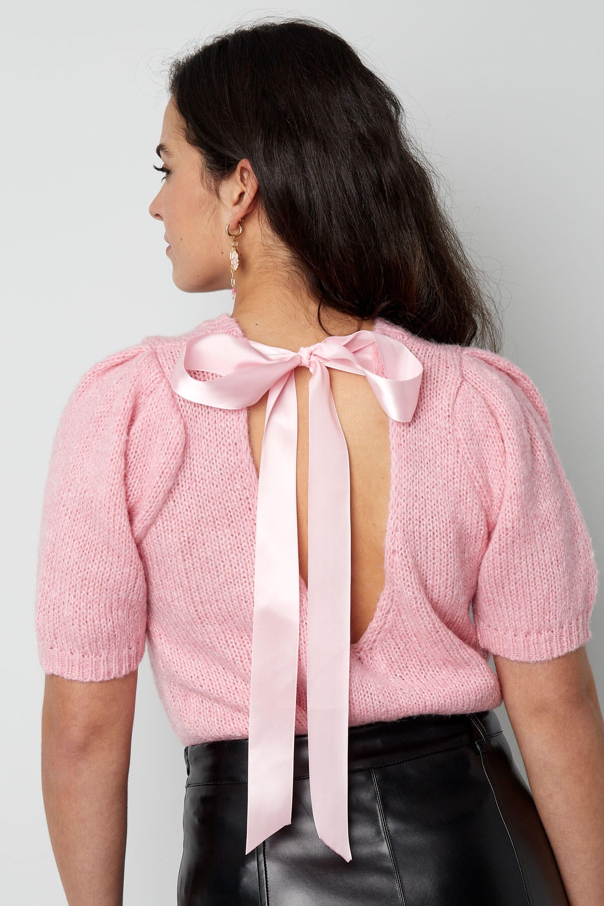 Elegant Short Sleeve Nylon Top - Versatile Comfort for Every Occasion