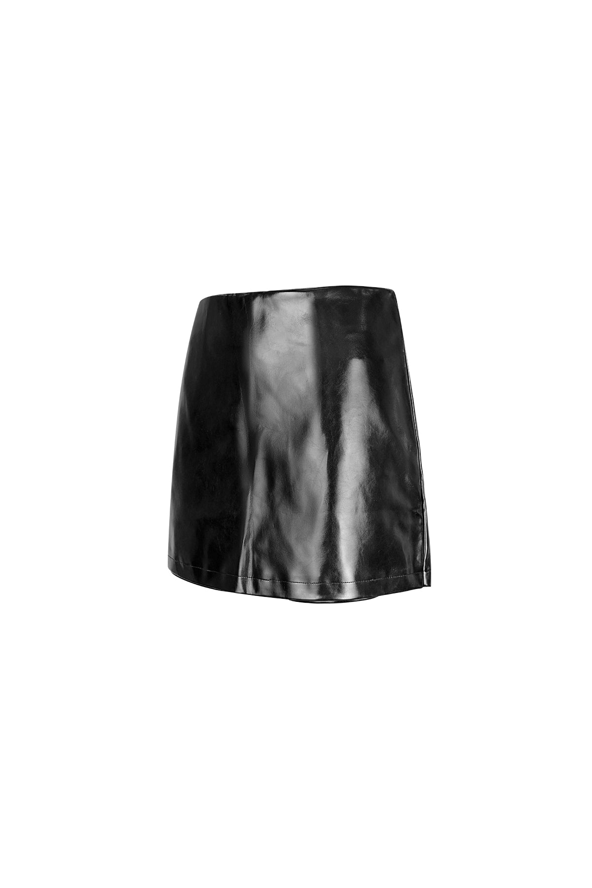 Stylish PU Mini Skirt - All Fit, Casual Comfort