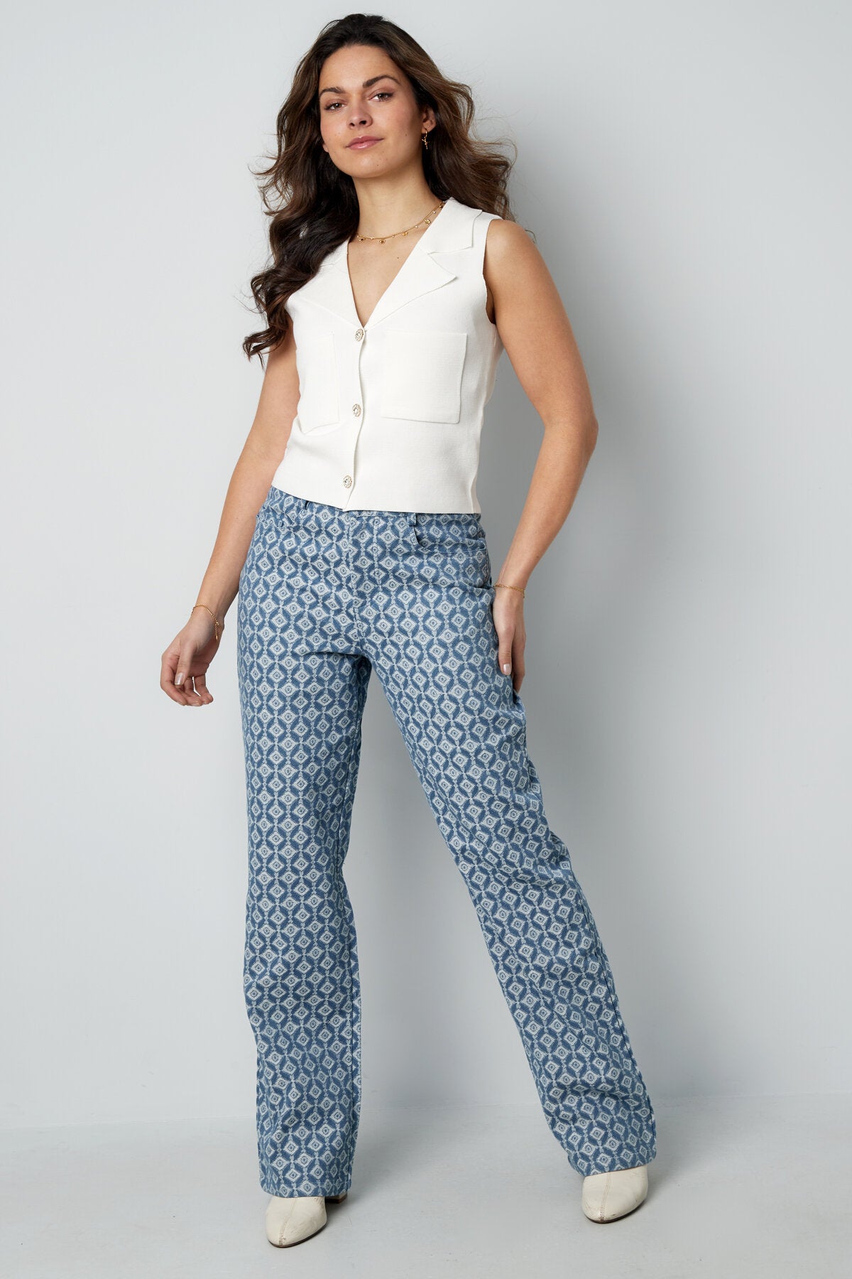 Comfortable All-Fit Straight Denim Pants
