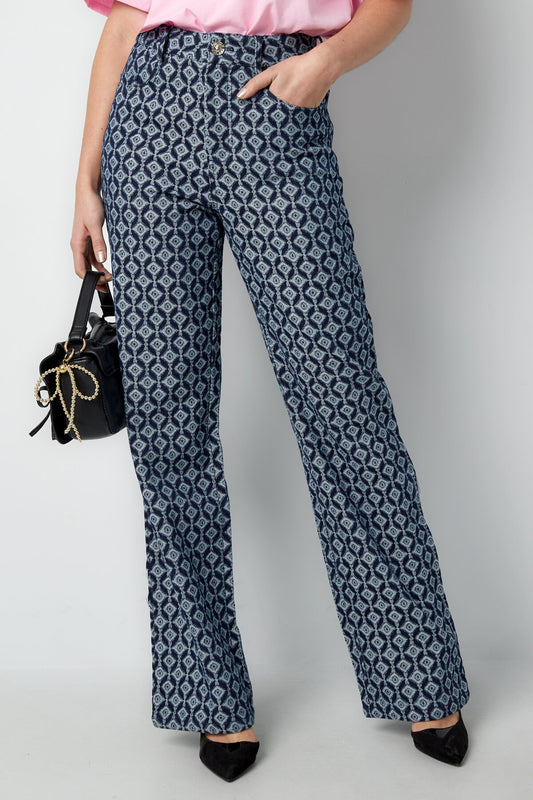 Comfortable All-Fit Straight Denim Pants