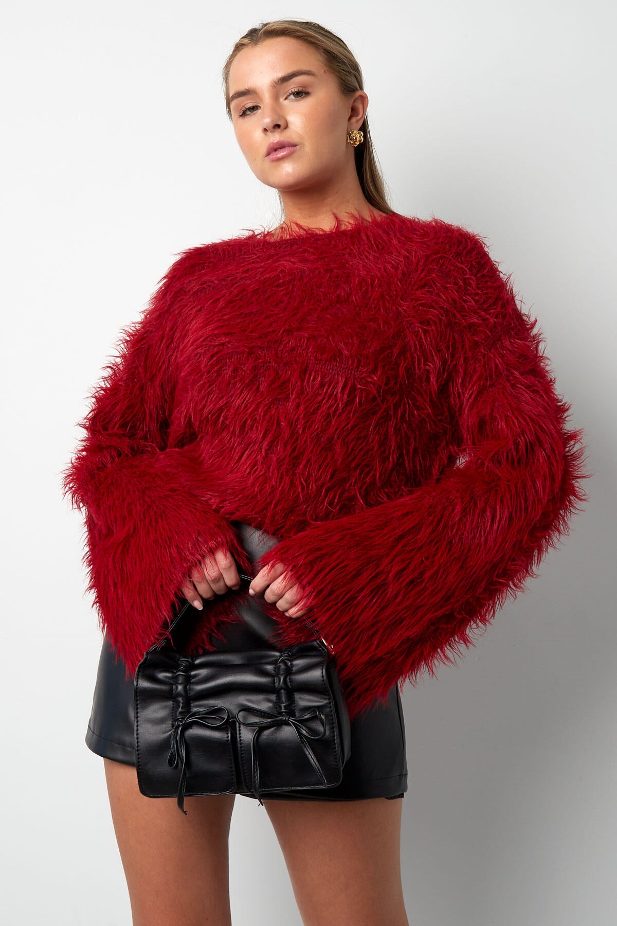 Cozy Acrylic Knit Sweater for Fall/Winter