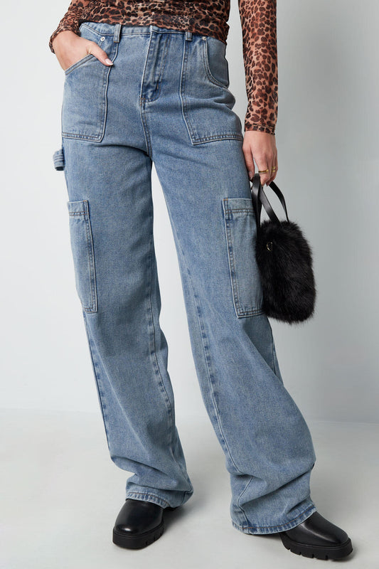 Comfortable All-Fit Cotton Denim Pants